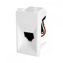 Modulo Pial Pop Branco Tomada Telefone Rj11 - Lg090