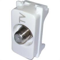 Modulo Pial Zeffia Conector Para Fio Coaxial Branco - 680157 Modulo Pial Zeffia Conector Para Fio Coaxial Branco - 680157