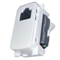Modulo Pial Zeffia Tomada Rj-45 Branco - 680158 Modulo Pial Zeffia Tomada Rj-45 Branco - 680158