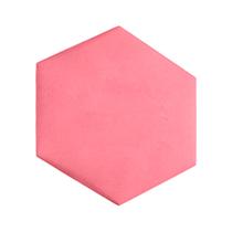 Módulo Placa Painel Francis Hexagonal Autocolagem Suspenso Rosa