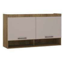 Módulo Ponte Casal Eucamoveis Paris 2portas Avela/cinammon