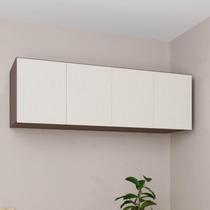 Módulo Ponte Queen para Guarda Roupa 100% Mdf 4 Portas Orion Cabecasa Madeiraoriginals Mocha/Linho Módulo Ponte Queen para Guarda Roupa 100% Mdf 4 Portas Orion Cabecasa Madeiraoriginals Mocha/Linho