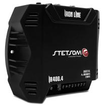 Modulo Potência Amplificador som Stetsom Mono Digital 4 Canais 2 Ohms 400 watts Rms IR-400.4 Iron Line