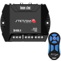Módulo Potência Stetsom Ir 400.4 400w + Controle Jfa Azul Módulo Potência Stetsom Ir 400.4 400w + Controle Jfa Azul