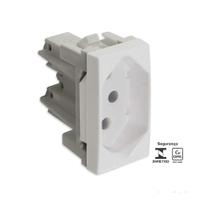 Módulo Pró tomada 2Pt 10A branco Alumbra