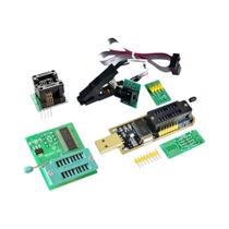 Módulo Programador USB EEPROM Flash BIOS Série 24 25 SOIC8 SOP8 Com Clip De Teste Para 93CXX 25CXX