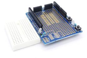 Módulo Protoshield Compatível com Arduino Mini Protoboard UNO R3 V.5 Shield - GC-10