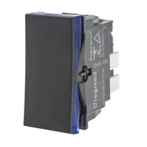 Módulo Pulsador 2A 250V B Automático 1M Preto 611013PT Legrand