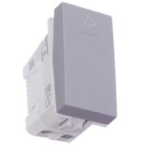 Módulo Pulsador Campainha 10 Amperes 250 Volts 1M Alumínio Orion - S70112674 - SCHNEIDER Módulo Pulsador Campainha 10 Amperes 250 Volts 1M Alumínio Orion - S70112674 - SCHNEIDER