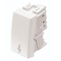 Módulo Pulsador Campainha 10A 250 Volts Habitat - 2056 - FAME Módulo Pulsador Campainha 10A 250 Volts Habitat - 2056 - FAME