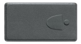 Módulo pulsador campainha 10A 250V~ cor grafite