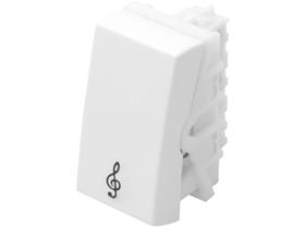 Módulo Pulsador de Campainha 10A Fame Evidence - Branco