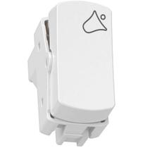 Módulo Pulsador de Campainha S3B72460 10A 250V 1 Módulo Branco Miluz Steck Módulo Pulsador de Campainha S3B72460 10A 250V 1 Módulo Branco Miluz Steck