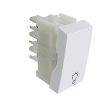Módulo Pulsador Minuteria Branco Siena 6002 Alumbra