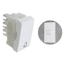 Módulo Pulsador Para Campainha Branco Alumbra Siena 6001 Módulo Pulsador Para Campainha Branco Alumbra Siena 6001