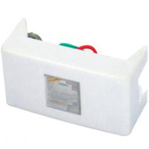 Modulo Rad Modular Branco 1404001 Rj11 2Vias Modulo Rad Modular Branco 1404001 Rj11 2Vias