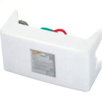 Modulo Rad Modular Branco 1404001 Rj11 2Vias Modulo Rad Modular Branco 1404001 Rj11 2Vias