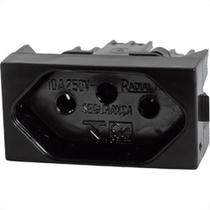 Modulo Rad Modular Preto 1804177 1Tomada 20A Modulo Rad Modular Preto 1804177 1Tomada 20A