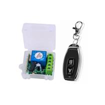 Modulo Rele 1 canal 12v 10A e Controle Remoto Sem Fio 433mhz