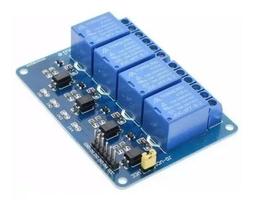 Módulo Relé 4 Canais 5v Módulo Relé 4 Canais 5v