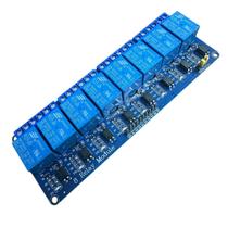 Módulo Relé De 8 Canais 12v 10a Com Optoacoplador Arduino Módulo Relé De 8 Canais 12v 10a Com Optoacoplador Arduino
