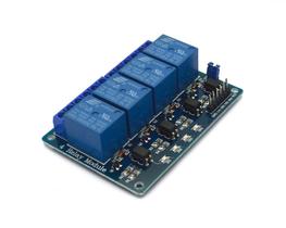 Módulo Relé Driver 4 Canais DC5V GC-34 Módulo Relé Driver 4 Canais DC5V GC-34