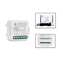 Módulo Relé Wifi+Ble Controlador Garagem Sensor Abertura