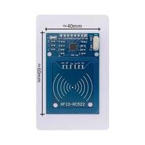 Módulo RFID RC522 - 13,56 MHz - Kit com Etiquetas SPI para Leitura e Gravação em Arduino