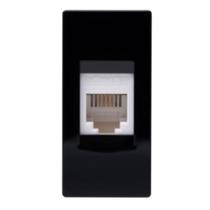 Modulo RJ11 Preto N1117 PT, Linha Unno Life, ABB Modulo RJ11 Preto N1117 PT, Linha Unno Life, ABB