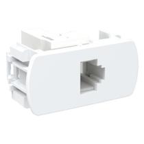 Módulo Rj11 (Telefone) - Enerbras Neo Sottile Branco