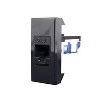 Módulo RJ45 Cat 5E Inova Pro Class Alumbra Preto/Black Piano