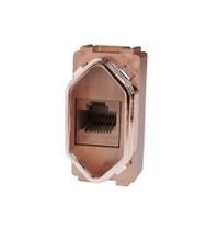 Modulo Rj45 ( Internet ) - Novara Ouro Rose/Ouro Rose Modulo Rj45 ( Internet ) - Novara Ouro Rose/Ouro Rose