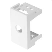 Módulo Saída De Fio 10mm Branco Linha Modulare Fame Módulo Saída De Fio 10mm Branco Linha Modulare Fame