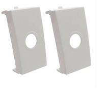 Modulo saida de fio 2 unidades sleek margirius Modulo saida de fio 2 unidades sleek margirius