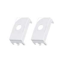 Módulo Saída De Fio Margirius Sleek 2 Unidades Branco Módulo Saída De Fio Margirius Sleek 2 Unidades Branco