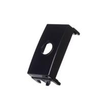 Módulo Saída De Fios 2 Unidades Margirius Sleek Preto Módulo Saída De Fios 2 Unidades Margirius Sleek Preto