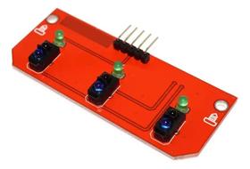 Módulo Seguidor De Linha Infravermelho Tcrt5000 - 3 Canais