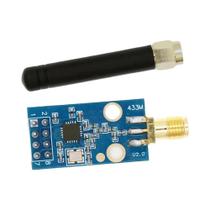 Módulo sem fio TENSTAR CC1101 433MHz com módulo transceptor sem fio de antena SMA 50cm