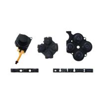 Módulo Sensor Analógico 3D Preto Com Botões Esquerdo E Direito Para PSP 1000 2000 3000
