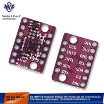 Módulo Sensor De Acelerômetro Giroscópio De 6 Eixos 6DOF BMI160 GY-BMI160 IIC I2C SPI Comunicação