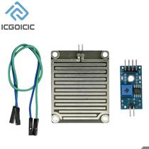 Módulo Sensor De Chuva 3.3-5V Para Arduino Kit DIY 1 5 10PCS Detecção De Umidade Climática Módulo Sensor De Chuva 3.3-5V Para Arduino Kit DIY 1 5 10PCS Detecção De Umidade Climática