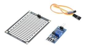 Módulo Sensor de Chuva com Cabos para Arduino - 3,3-5V