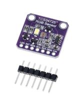 Módulo Sensor de Cor RGB com Filtro IR TCS34725 - 02-345 - GC-184 Módulo Sensor de Cor RGB com Filtro IR TCS34725 - 02-345 - GC-184