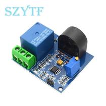 Módulo Sensor De Detecção De Corrente AC 5V 12V Com Saída De Relé De 5A E Proteção Contra