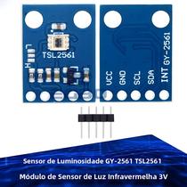 Módulo Sensor De Luminosidade De Luz Infravermelha TSL2561 Para Arduino 3V Breakout GY-2561 Módulo Sensor De Luminosidade De Luz Infravermelha TSL2561 Para Arduino 3V Breakout GY-2561