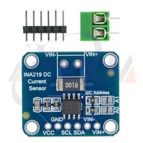 Módulo Sensor De Monitoramento De Corrente Bidirecional MCU-219 INA219 I2C IIC Zero Drift Breakout