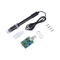 Módulo Sensor De pH Com Detecção De Valor 0-14 E Sonda De Eletrodo BNC Para Arduino