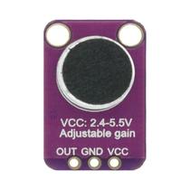 Módulo Sensor De Som Para Arduino MAX4466 MAX9814 Interruptor De Controle De Som Detecção Microfone