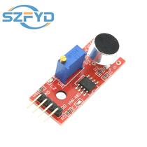 Módulo Sensor De Som Para Arduino MAX4466 MAX9814 Interruptor De Controle De Som Detecção Microfone