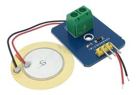 Modulo sensor de toque e vibração piezo